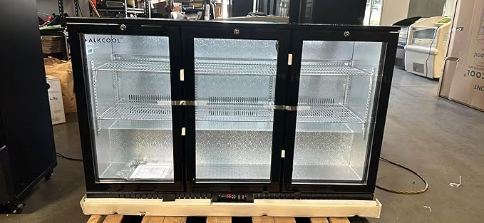 Back Bar Cooler Fridge,11.5 Cu Ft Commercial Display Refrigerator Beverage Undercounter Refrigerator, Commercial BeerFridge with LED Light Adjustable Shelves,ETL Sanitation