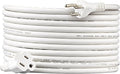 Amazon Basics Extension Cord, 20 Ft, 3 Prong Outlet Extender, Indoor Extension Cord, 13 Amps, 125V, White