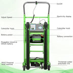 Electric Stair Climbing Hand Trucks Dolly Cart, 900lb Capacity Heavy Duty Stair Climber with Ropes, Carry Heavy Objects Up and Down Stairs Effortless for Furniture Logistics Warehouse