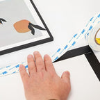 3M Double Sided Tape 0.5"×16.5Ft, No Damage Double Sided Wall Tape, Heavy Duty PE Foam Mounting Tape Removable Waterproof for Home Office Decor Crafts Arts DIY Paint Picture Poster