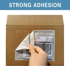 1000 Pcs 9.5"x6.7" Self-Sealing Packing List Envelope Pouches, Clear Adhesive Top Loading Packing Envelopes for Shipping Supply, Mailing Pouch Enclosed Bags Packing Slip & Invoice Labels