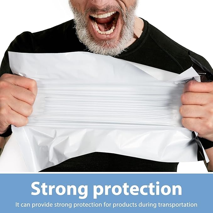 Metronic Poly Mailers 19x24 Inch 1500pcs White, Large Shipping Bags for Clothes,Self Adhesive Shipping Envelopes for Small Business,Waterproof Mailers Poly Bags for Shipping,Packaging Mailing Bags