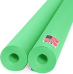 36" x 1200" (100 ft) Green Kraft Paper Roll (Value Pack of 2), 45 lbs Thickness, Made in USA Colored Craft Paper for School, Bulletin Board - Odorless, Non-Toxic, Safe for Kids