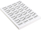 Coopaty 30-Up FBA Labels 1" x 2-5/8" Address Label for Laser & Ink Jet Printers (500 Sheets, 15000 Labels)