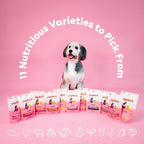 Pupford Freeze Dried Training Treats for Dogs & Puppies, 1400+ Three Ingredient Bites (Beef Liver, 4 oz, 3 Pack)