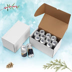 WIFTREY 11x6x6 Shipping Boxes for Small Business 20 PACK, White Corrugated Cardboard Mailer Boxes for Packing Mailing