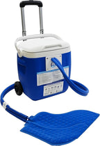 Polar Active Ice 3.0 Cold Therapy Ice Machine System with Programmable Timer, Foot Therapy Compression Pad, Lightweight 16 Quart Cooler, Quiet Pump, Strong Cryotherapy Pain Relief Treatment