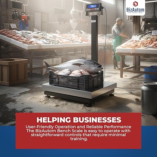 Bench Scale NTEP Approved for Warehouse & Commercial Use, 800 lb Capacity x 0.05 lb Accuracy, 16 x 20 Inch Platform with Digital Weight Indicator