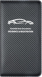 Car Insurance and Registration Card Holder | for BMW Ford Tesla Cadillac All Cars | Store Cards, ID License & Essential Documents | Premium Leather with Magnetic Closure