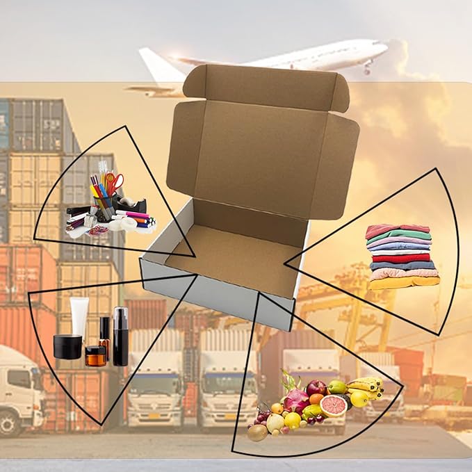 Shipping Boxes 11x9x3 inch Set of 25，White Corrugated Cardboard Box for Mailing Literature Mailer Small Business Shipping Packing Gifts Craft Digest Size Book Giving Products (11x9 x3 Inches)