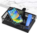 Clip-on Drawer organizers, desk organizer,can be clipped around the table to store small items. (Black - Small), Bronze Gold