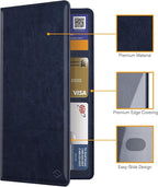 FINPAC Car Registration and Insurance Card Holder, Vehicle Glove Box Card Organizer Wallet Automobile Accessories for License