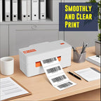 L LIKED 2" x 1" Direct Thermal Labels, Permanent Adhesive Barcode Adress Labels & Compatible with Rollo, Zebra and Other Desktop Printers (1 Roll, 1300 Labels)