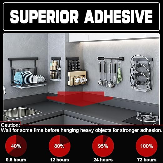 Double Sided Tape Heavy Duty 1/2 inch * 16.5FT，Double Sided mounting Tape for Walls,vhb Strong Double Sided Tape Heavy Duty for Car, LED Strip Light, Home/Office Decor