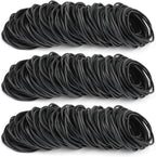 700 Pcs Rubber Bands, Size #16 Reusable Elastic Rubber Band for Office Supplies File Folders, Home Packaging, Crafts DIY Bundling, Multipurpose (Black)