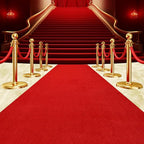450 GSM Extra Thick Waterproof Red Carpet Runner for Events Decorations, 3X30 Ft Not Slip Red Runner Aisle Runway Rug for Wedding, Party, Banquet, Activity Entrance and Special Events Decorations