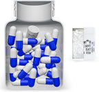 1 Gram 4000 Pack Silica Gel Canister, Desiccant Canister, Silica Gel Capsules, Desiccant Capsules, Moisture Absorbers for Food Storage, Food Safe Dehumidifiers Wisecan