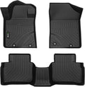 HAFIDI® Floor Mats Fit for 2014-2018 Nissan Altima All Weather Protection TPE Anti-Slip Automotive Floor Liners, Fits 1st & 2nd Row Full Set Custom Accessories, Black