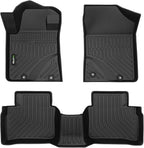 HAFIDI® Floor Mats Fit for 2014-2018 Nissan Altima All Weather Protection TPE Anti-Slip Automotive Floor Liners, Fits 1st & 2nd Row Full Set Custom Accessories, Black