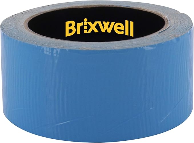 Brixwell Blue Double Coated Carpet Tape 2 Inch x 12 Yard Made in The USA