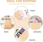 Metronic Poly Mailers 10x13 100 Pcs | Medium Size Shipping Bags for Clothes | Large Poly Mailer Bags, Shipping Envelopes, Mailing Bags for Small Business, Strong Adhensive Poly Bags Beige