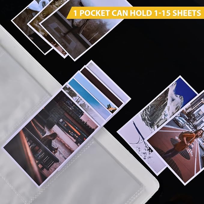 9 Pocket Page Protector, Holds 1800 Cards,Trading Card Sleeve, Baseball Card Sheets or Skylanders, MTG, Coupon, Game Cards, Trading Cards, Football Cards ，100 Pack