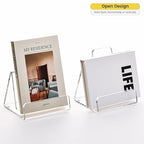 Acrylic Brochure Holder 5x6 Inch,Clear Pamphlet Holder Display Stand for Trifold 4&5&6 Inch Flyers,Pamphlets,Booklets,Menu,Leaflets for Office,Home,Store,1 Pack,A5