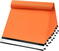 Famagic Poly Mailers 14.5x19 Inches 100 Pcs Orange Packaging Shipping Bags Mailing Envelopes Self-Seal Waterproof and Tear-Proof Mailers Bags for Small Business Clothing Boutique