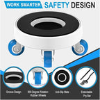 New Upgrade Furniture Movers with Wheels: Furniture Sliders with 360° Rotatable Wheels - Furniture Dolly for Moving Heavy Duty Sofa Bed - Load Capacity Up to 750lb