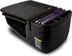 AutoExec GripMaster Car Desk for Your Vehicle Workstation and Mobile Office, Black with 400 watt Power Inverter