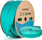 Chanzon 3:1 Ratio - 80ft Roll - Heat Shrink Tubing 1-1/2" (39mm) - Marine Grade Waterproof Adhesive Lined - (25M Total Length) Green Polyolefin Sleeving Wrap Shrinking 3 to 1 Ratio 1pcs