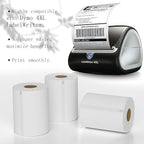 4"x6" (20 Rolls) BESTIKER Direct Thermal Shipping Labels Compatible with 4XL Label Writer 1744907, 1755120, Perforated Postage Label Paper for Thermal Printer, 220 Labels/Roll