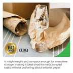 IDL Packaging 18" x 14400" (1200 ft) Large Brown Kraft Paper Roll for Packing - Perfect Natural Kraft Wrapping Paper for Void Filling - Craft Paper for Kids Art Projects