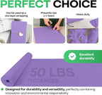 Purple Kraft Paper Roll 12" x 1200" (100 feet) with Cutter - USA-Made Wrapping Paper for Packing, Moving, Shipping & Crafts/Arts - 100% Recyclable Natural Craft Material by IDL Packaging