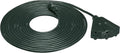 Amazon Basics Indoor/Outdoor Extension Cord, 25-foot, 3-Prong Vinyl with 3 Outlets - 13 Amps, 1625 Watts, 125 VAC, Green