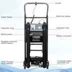Electric Stair Climbing Dolly, 1250W Electric Stair Climbing Hand Truck, 900lbs Max Load Capacity, 3 Mode Folding Stair Climber Hand Trucks with Telescopic Handle for Moving Furniture (Black)