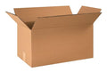 Box USA Double Wall Shipping Boxes Medium 24"L x 12"W x 12"H 15-Pack - Corrugated Cardboard Box for Moving, Mailing, Packing, Packaging and Storage