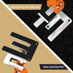 [Upgrade] Labor Saving Arm Jack 2 Pack,15.5 Inch Stainless Steel Furniture Lifts with Handbag,Hand Furniture Jack Lifter Tool for Installing Cabinets,Flooring&Windows,Load 440LBS