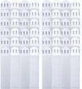 24 Pairs Picture Hanging Strips Heavy Duty, Picture Hangers Without Nails, Sticky Picture Hangers for Walls, No Nail Wall Hangers Strips