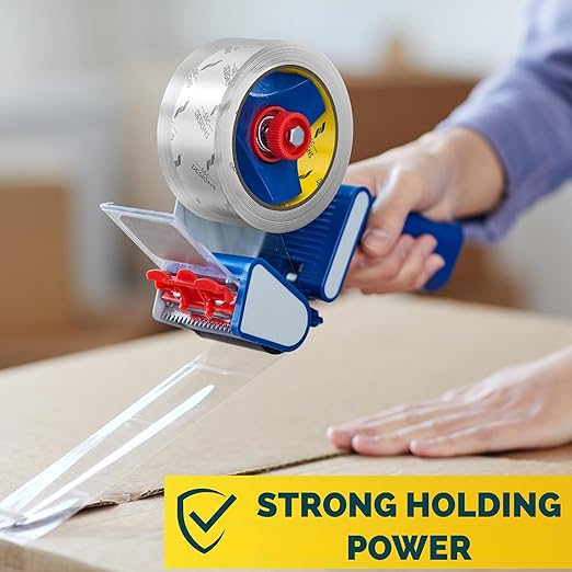 Packing Tape Clear Packaging Tape Heavy Duty Strong Shipping Refills Dispenser Transparent Thick Moving Supplies Mailing Box Sealing Office Storage Home - 60 Yds x 1.88" Wide x 2.7 Mil Thick 18 Rolls