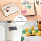 Custom Stickers for Business Logo Personalized Stickers Labels Customized Vinyl Stickers 100,200pcs, 1.2",1.5",2", 3", 4",5" (Flower)