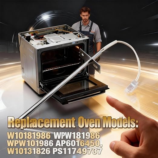 WPW10181986 Oven Temperature Sensor W10181986 Replacement Part for Whirlpool Ovens WPW10181986 W10181986