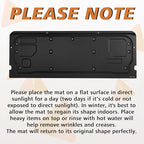 TripleAliners Tailgate Mat Compatible with Ford F-150 2021-2025 Accessories Truck Tailgate Liner Cover All-Weather Protector Cargo Cover Custom Fit for F150 (Tailgate Work Surface Only)