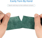 12Pcs 2inch x 5 Yards Self Adhesive Bandage Wrap Elastic Bandage Wrap Self Adherent Cohesive Wrap Bandages for Wrist Ankle Vet Tape for Dog Athletic Swelling Sprain Tape Grip Cover (Army Green)
