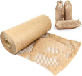 BOMEI PACK Honeycomb Packing Paper Wrap 12"x 328' Recycled Bubble Cushioning Bags Rolls Friendly Transportation and Handling Bags Packing Supplies Materials