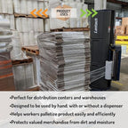Alliance Stretch Film Machine Bundling - Clear, 18" x 1500ft, 80 Gauge, 36 Roll Pallet, Industrial Heavy Duty Shrink Wrap for Packing, Shipping, Pallet and Moving Supplies