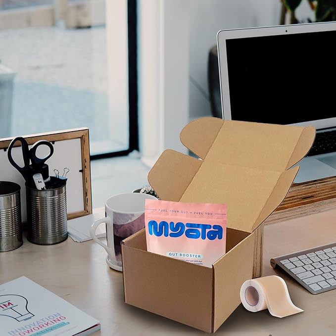 6x5x4 inch Shipping Boxes Pack of 25, Brown Corrugated Cardboard Box Mailer Boxes for Packaging Small Business Shipping，Recyclable Moving Storage Mailing Boxes Bulk Book Literature Gift Giving