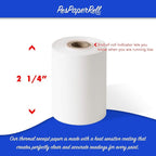 2 1/4" X 85' Thermal Paper (24 Rolls), Works for Verifone Printer Tranz 420, Verifone Vx510, Verifone Vx510le, Verifone Vx570