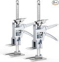 Labor-Saving Arm Jack Multifunctional Construction Jacks, Furniture Jacks， for Installing Windows and Doors, Lifting Furniture, Woodworking Tools, Wall Tile Positioning (Silver, 12inches)