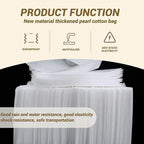 100 Pack 8'' x10'' Cushion Foam Pouches, Moving Supplies for Dishes, Packing Materials for Dishes & Cups, Glass Packing Paper and Plate Protectors for Moving(200x250x0.5MM)